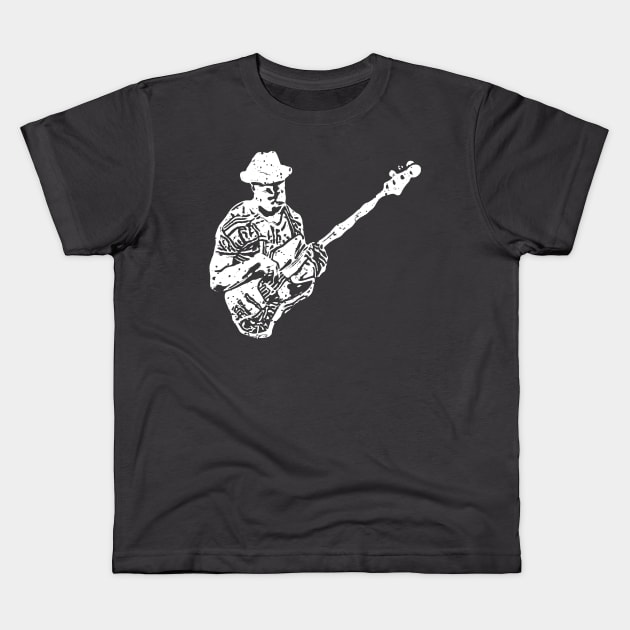 Rock Guitarist Kids T-Shirt by jazzworldquest